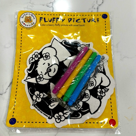 NWT Vintage Build a Bear Fluffy Picture - Picture 1 of 7